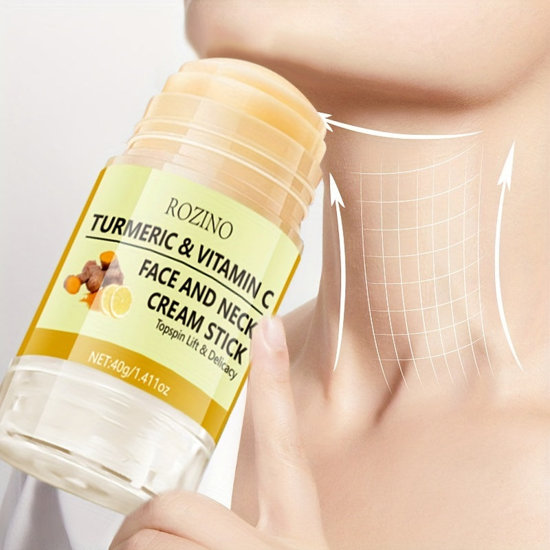 [40g Hydrating Face Cream Stick] ROZINO Turmeric & Vitamin C Hydra