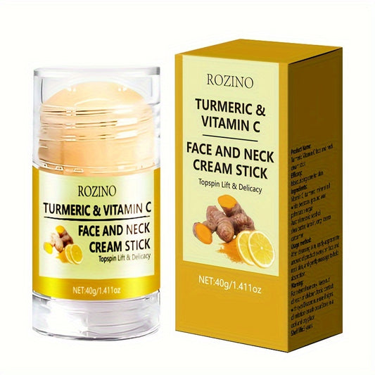 [40g Hydrating Face Cream Stick] ROZINO Turmeric & Vitamin C Hydra